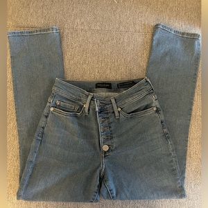 Banana Republic High-Rise Cropped Flare